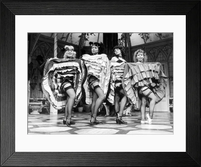 Framed Print : International Can Can Day got Newcastles 1989 Summer Festivals of Entertainment off Framed Print : International Can Can Day got Newcastles 1989 Summer Festivals of Entertainment off