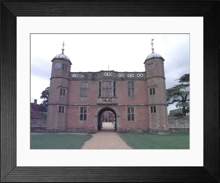 Framed Print : View of Charlecote Park Gatehouse