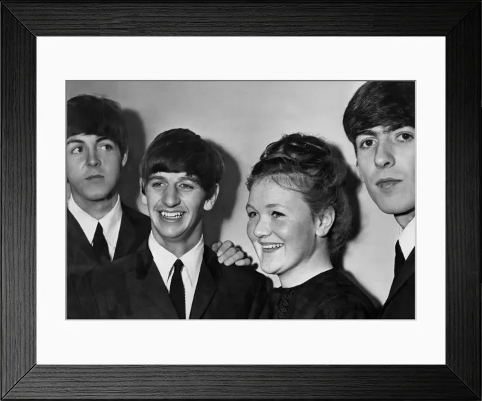 Framed Print : They look harmless enough - Paul McCartney, Ringo Starr