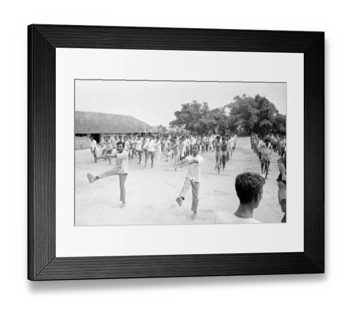Framed Print : A large area of East Pakistan territory is under the control of the Bangladesh Freedom
