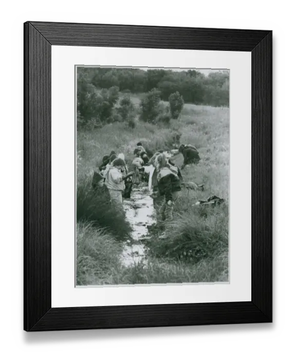 Framed Print : The battle of the planet begins in Battle Hill. That is where Wallsend children aged only