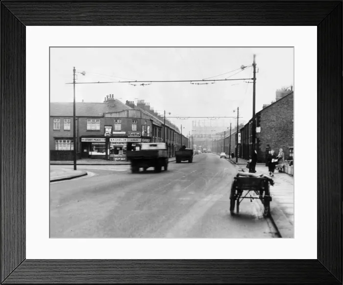 Framed Print : Walker Road, Walker, Newcastle in 1961 Framed Print : Walker Road, Walker, Newcastle in 1961