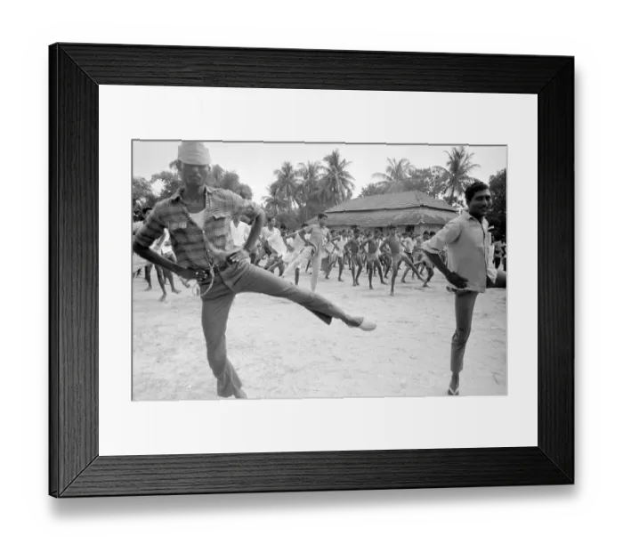 Framed Print : Pakistan - Bangladesh Civil War June 1971 A large area of East Pakistan