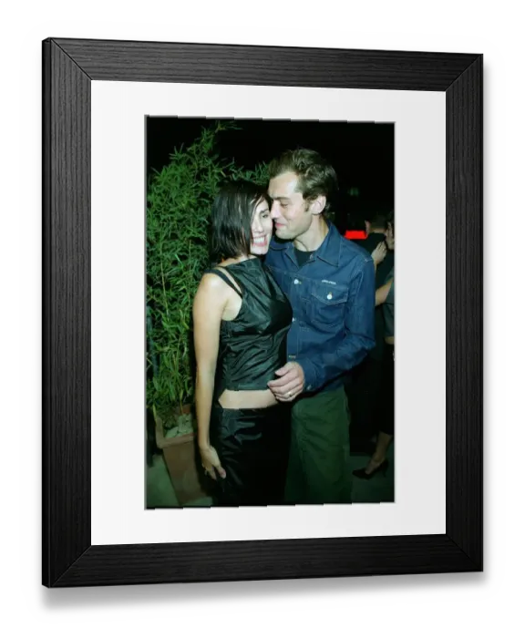 Framed Print : Jude Law and wife Sadie Frost at Home nightclub Sept 1999 Jude Law Framed Print : Jude Law and wife Sadie Frost at Home nightclub Sept 1999 Jude Law