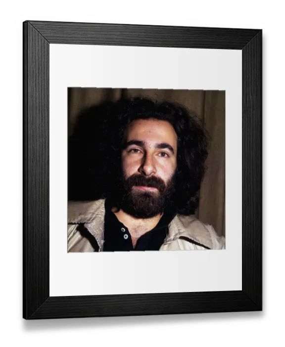 Framed Print : Kevin Godley, band member of the rock pop group 10cc October 1973