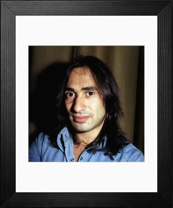 Framed Print : Lol Creme, member of the rock pop group 10cc October 1973 Framed Print : Lol Creme, member of the rock pop group 10cc October 1973