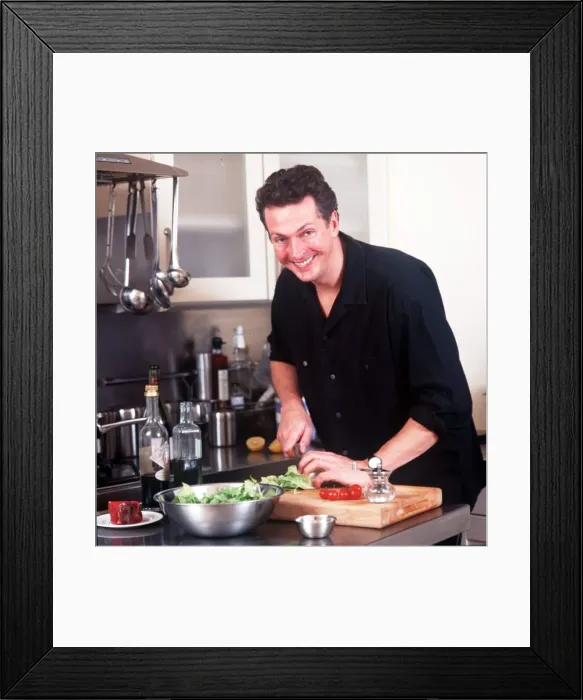 Framed Print : Nick Nairn celebrity chef circa 1998 Framed Print : Nick Nairn celebrity chef circa 1998