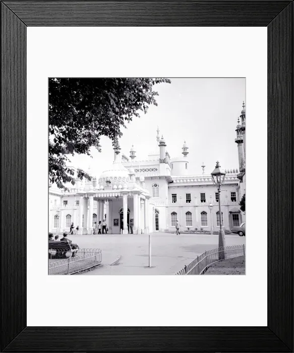 Framed Print : Brighton Pavilion 1972