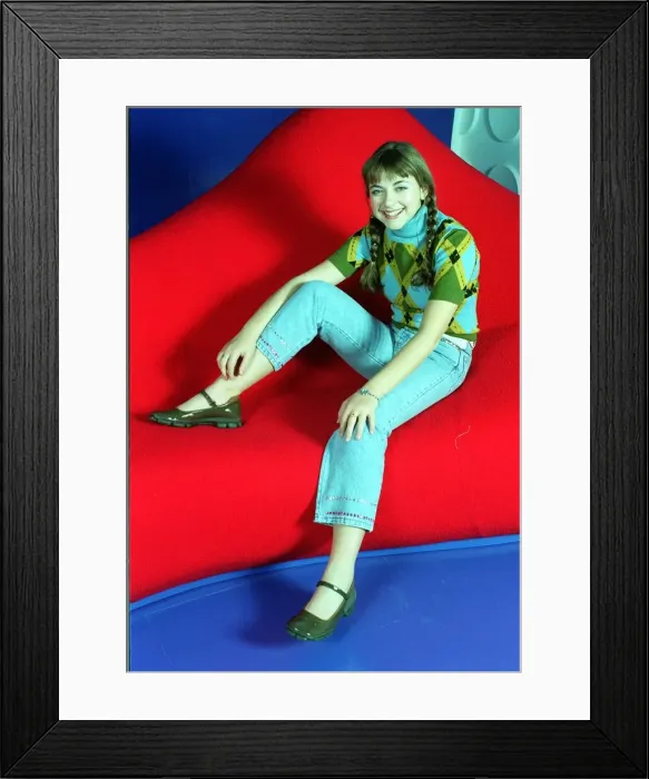 Framed Print : Charlotte Church Singer aged 13 years old November 1999 Framed Print : Charlotte Church Singer aged 13 years old November 1999
