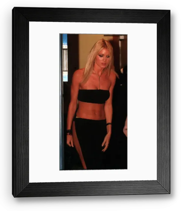 Framed Print : Caprice model at the Gaytime TV Awards July 1999 Framed Print : Caprice model at the Gaytime TV Awards July 1999