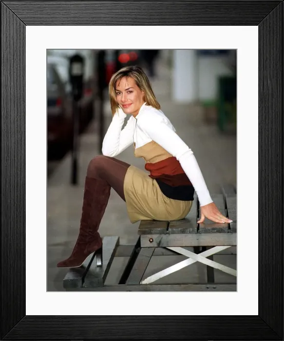Framed Print : Tara Palmer Tompkinson 31st January 1997 Framed Print : Tara Palmer Tompkinson 31st January 1997