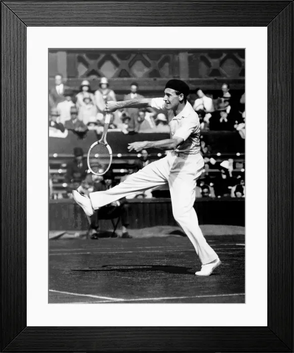 Framed Print : J Borotra v A H Lowe centre court Wimbledon MSI Framed Print : J Borotra v A H Lowe centre court Wimbledon MSI