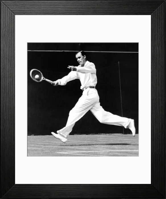 Framed Print : Tennis player Tilden who won his first match at Wimbledon against M. V. Summerson Framed Print : Tennis player Tilden who won his first match at Wimbledon against M. V. Summerson