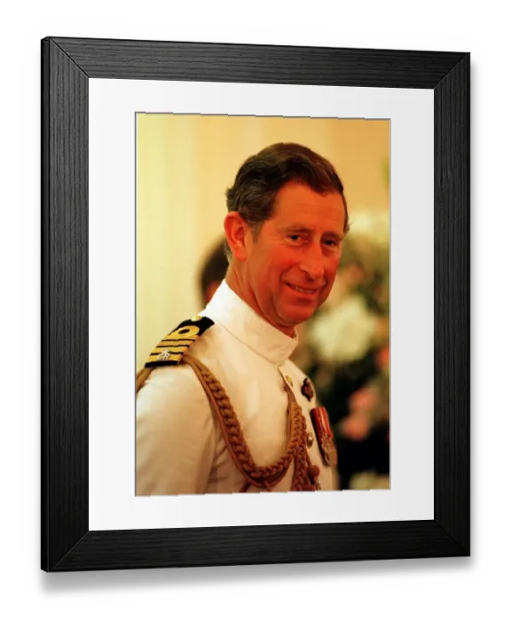Framed Print : Prince Charles at the Hong Kong Handover, June 1997