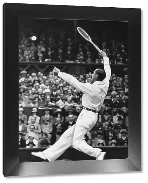 Tennis player W. T. Tilden at Wimbledon MSI
