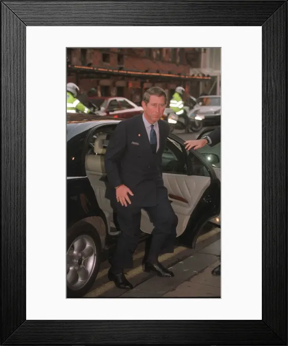 Framed Print : Prince Charles attends a reception at the Limelight Club in London for the Prince Framed Print : Prince Charles attends a reception at the Limelight Club in London for the Prince