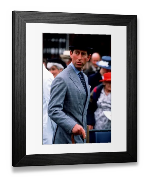 Framed Print : Prince Charles at the Quorn Hunt Puppy Show in Leicester July 1988 Framed Print : Prince Charles at the Quorn Hunt Puppy Show in Leicester July 1988