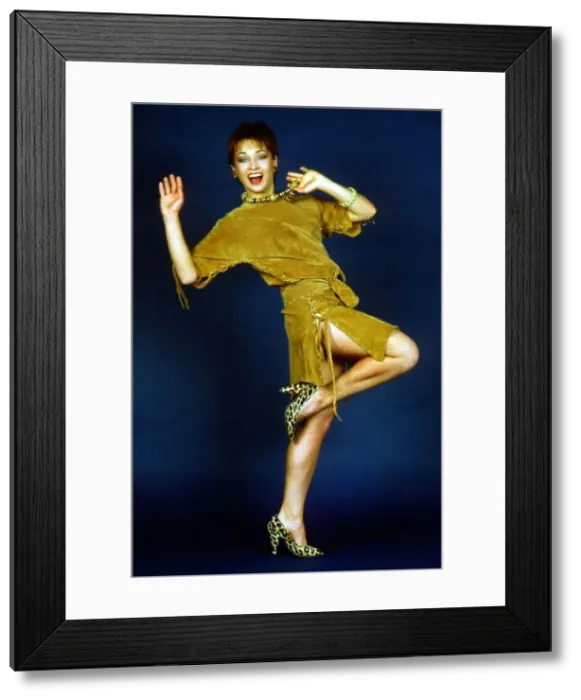 Framed Print : Janet Fielding British actress March 1983 Framed Print : Janet Fielding British actress March 1983