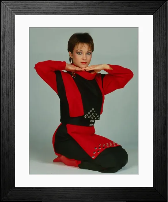 Framed Print : Janet Fielding British actress March 1983