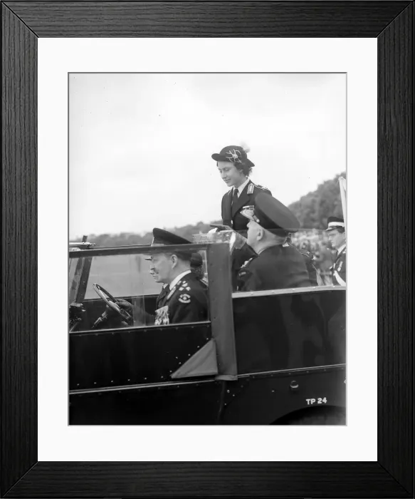 Framed Print : Princess Margaret attending the St John Ambulance Cadet Rally in Hyde Park London July