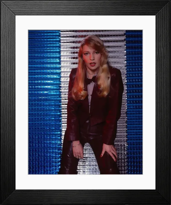 Framed Print : Stephanie Lawerence actress and singer February 1979