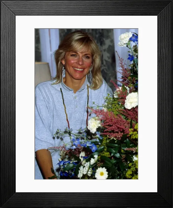 Framed Print : Lindsay Wagner American actress July 1988 Framed Print : Lindsay Wagner American actress July 1988
