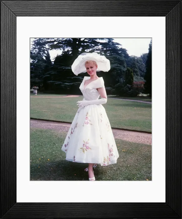 Framed Print : Actress and model Sabrina July 1957 Framed Print : Actress and model Sabrina July 1957