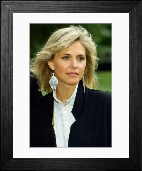 Framed Print : Lindsay Wagner American actress July 1988 Framed Print : Lindsay Wagner American actress July 1988