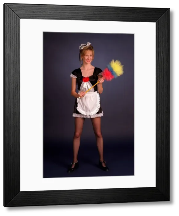 Framed Print : Kerry Hamilton actress who plays Cheryl Thom in Take The High Road dressed in kinky Framed Print : Kerry Hamilton actress who plays Cheryl Thom in Take The High Road dressed in kinky