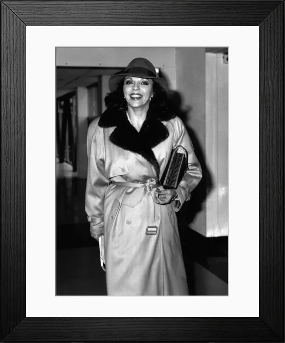 Framed Print : Joan Collins Actress Framed Print : Joan Collins Actress