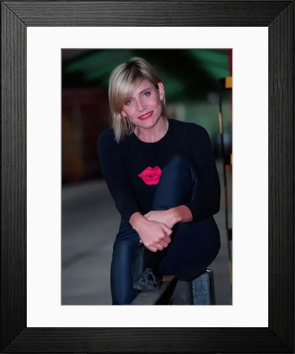 Framed Print : Michelle Collins Actress December 1997 Who stars in Eastenders Framed Print : Michelle Collins Actress December 1997 Who stars in Eastenders