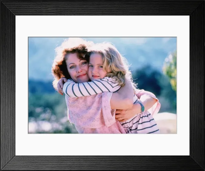 Framed Print : Lynn Redgrave actress with her daughter Annabel Framed Print : Lynn Redgrave actress with her daughter Annabel