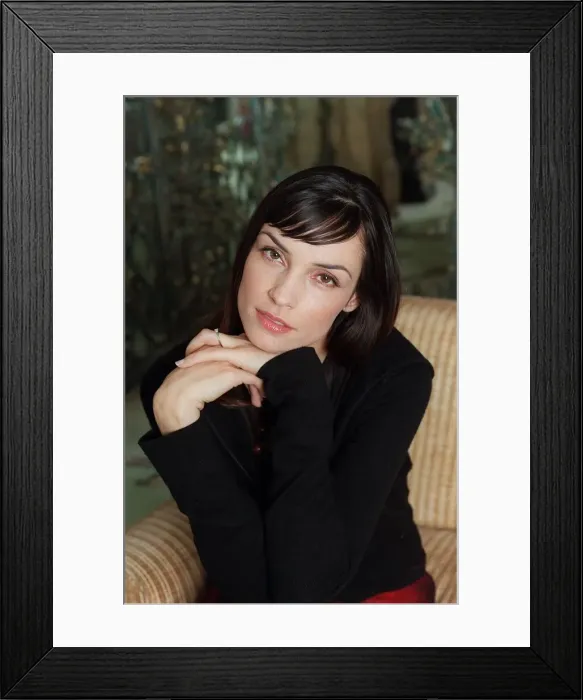 Framed Print : Famke Jansson Actress November 98 Framed Print : Famke Jansson Actress November 98