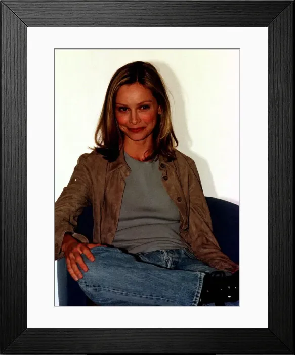 Framed Print : Calista Flockhart actress who stars in US TV series Ally McBeal Framed Print : Calista Flockhart actress who stars in US TV series Ally McBeal