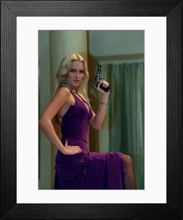 Framed Print : Emma Nobel Model  /  TV Host  /  Actress September 98 Who will be appering in Ben Elton