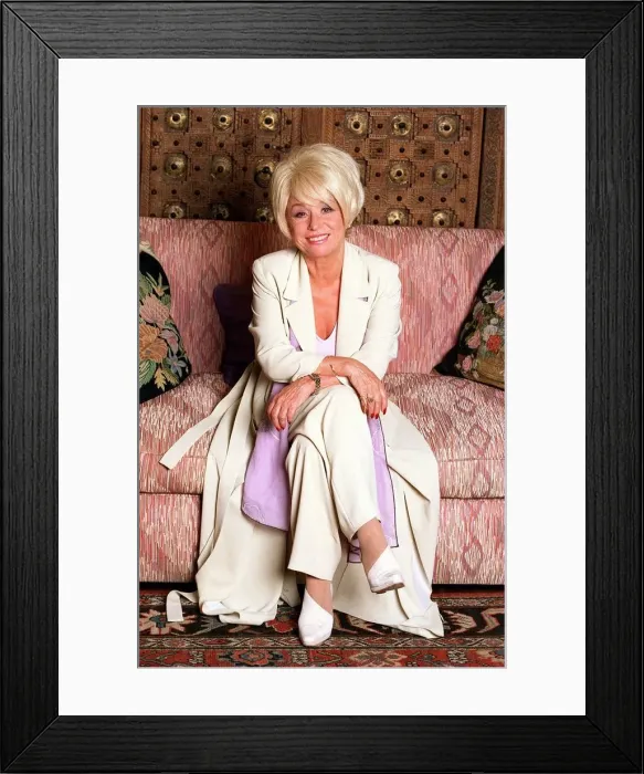 Framed Print : Barbara Windsor Actress October 1998 Framed Print : Barbara Windsor Actress October 1998