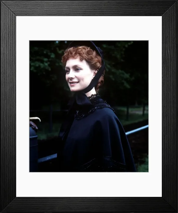 Framed Print : Actress Francesca Annis who stars in Lily Langtry 1978