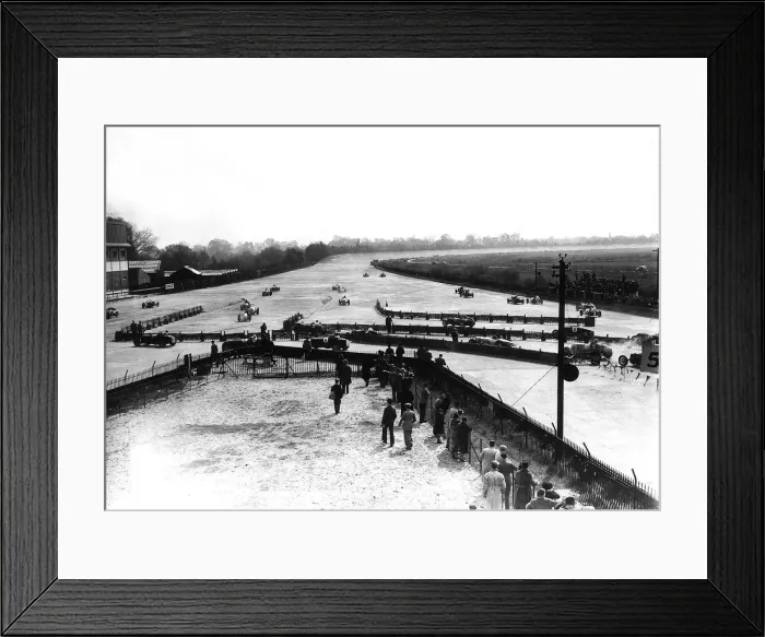 Framed Print : Brooklands May 1936 International Trophy 250 miles British GP Grand Framed Print : Brooklands May 1936 International Trophy 250 miles British GP Grand