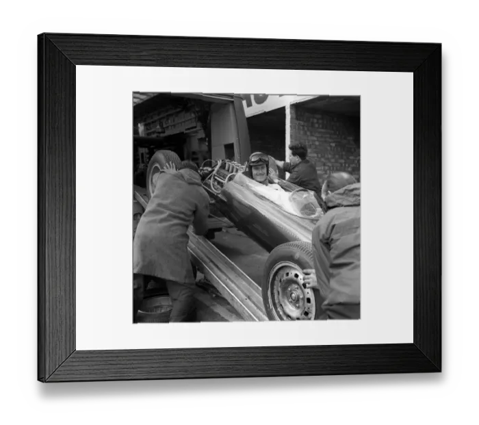 Framed Print : Graham Hill Motor racing champion 1964 Graham Hill world motor racing champion