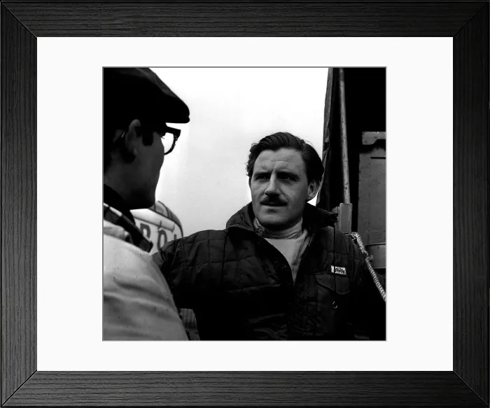 Framed Print : Graham Hill Motor Racing at Aintree Framed Print : Graham Hill Motor Racing at Aintree