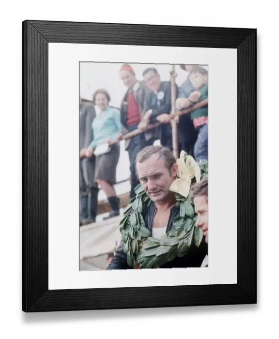 Framed Print : Mike Hailwood