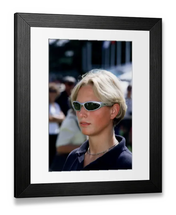 Framed Print : Zara Phillips, August 1998 Daughter of Princess Anne Framed Print : Zara Phillips, August 1998 Daughter of Princess Anne