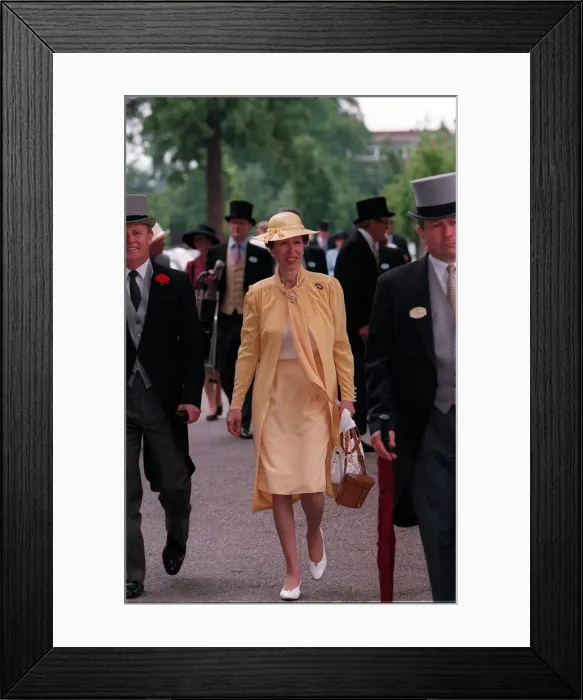 Framed Print : Princess Anne at Royal Ascot 1998 Princess Royal Framed Print : Princess Anne at Royal Ascot 1998 Princess Royal