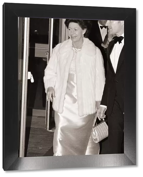 Princess Margaret - December 1984 at the premiere of the film