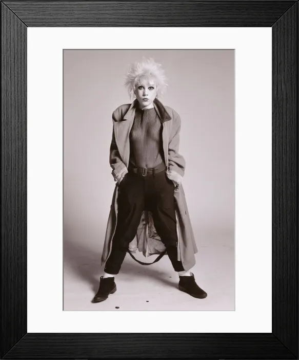 Framed Print : Debi Wilson Punk Fan and shop assistant in the shop called Sex which is linked to the Sex Framed Print : Debi Wilson Punk Fan and shop assistant in the shop called Sex which is linked to the Sex