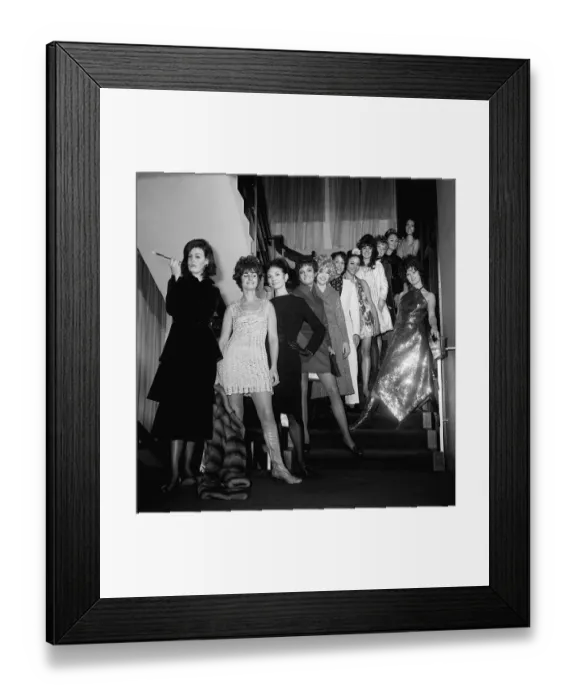 Framed Print : Lady Duff Gordon - November 1967 - Fashion Designer Miss January Framed Print : Lady Duff Gordon - November 1967 - Fashion Designer Miss January