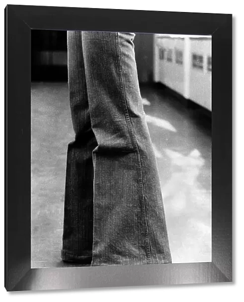 Denim Flared Jeans Mens May 1974