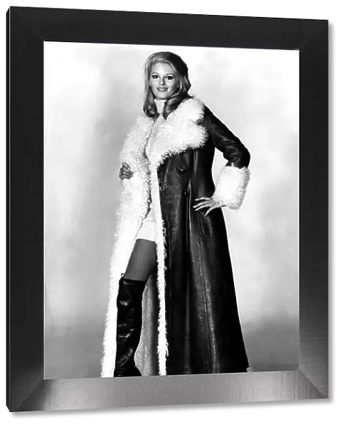 Coats October 1969 fur lined leather coat