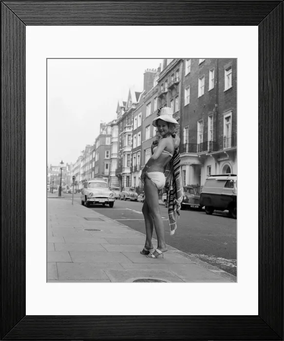 Framed Print : 1960s Fashion Clothing October 1961 Judy Edwards (16 Framed Print : 1960s Fashion Clothing October 1961 Judy Edwards (16
