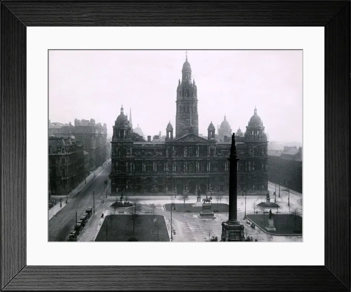 Framed Print : City Chambers in St GeorgeOs Square Glasgow Scotland Architecture old buildings Framed Print : City Chambers in St GeorgeOs Square Glasgow Scotland Architecture old buildings